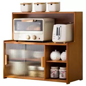 카페정리함 원목찻잔정리대 주방수납선반 탕비실선반 다용도진열대 미니