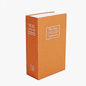 [2개구성] Brown 장 비밀 시크릿 개인 집 이색 모양 금고 열쇠형 서재 미니 북세이프 소형 NWCEC246