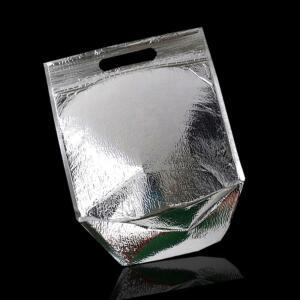 [2개구성] 포장용 지퍼 25X28cm 밑면5.5cm 10P 파우치 재 발포지 아이스 봉투 보냉 백 은박 보온 EW6C69D1