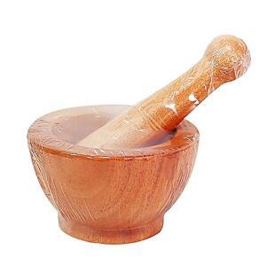 [2개구성] 나무절구대 이유식절구 다지구 마늘다지기 절구통 절구세트 원목절구 야채다지기 ARW57C647