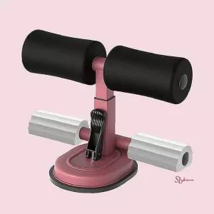 복근운동 싯업바 흡착식 뱃살빼기 윗몸일으키기 셀프rst011