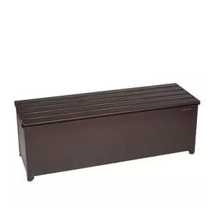 야외 수납 의자 90 마당 데크박스 라이트 캐비닛 나무 야외보관함