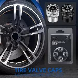 3D 새 자동차 바퀴 타이어 밸브 캡 보호 커버 메르세데스 벤츠 호환 A C E S 클래스 AMG CLA CLS W212 GLC