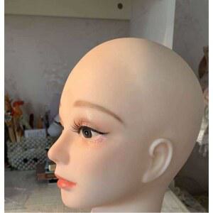 메이크업마네킹 실습 견습생 메이크업 사람얼굴 마네킹 색조화장 반영구 아티스트 얼굴 눈알