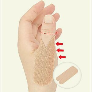 [2개구성] 남녀공용 손가락패치 핑거방수밴드 10매입 손가락염좌 밴딩테이프 핑거테이핑 부상예방 GJWFA9024