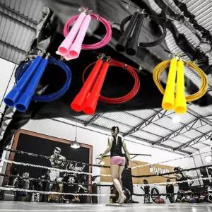 경량와이어 줄넘기 스피드 이단뛰기 더블언더 크로스핏