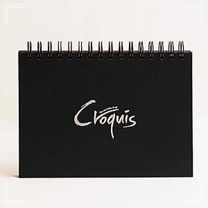 [2개구성] CK04 양장크로키 스프링 블랙 B5 105g -36032 스케치 GJW675023