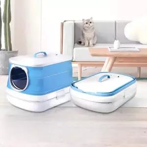 접이식 고양이 화장실 폴딩 그린 휴대용 여행용 변기