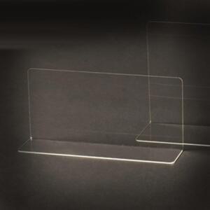 [2개구성] 소품 전시대 칸막이 받침대 진열대 아크릴 소형 상품 BHW8E0549