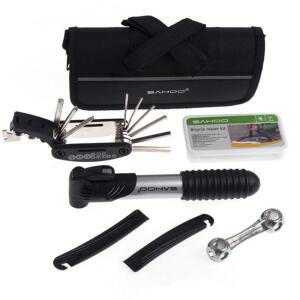 [2개구성] 자전거 패치 풀세트 킷 바이크 상비 휴대용 수리 BHW8E06E4