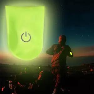 자전거 사이클 LED 마그네틱 점멸 반사 안전 클립 하이킹 행군 달리기 등산