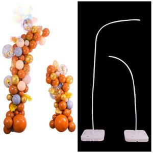 기둥 입구 풍선스탠드 받침대 5m튜브 장식 2 매장 결혼식 거치대 아치형파티풍선거치대 장 KT베이스1