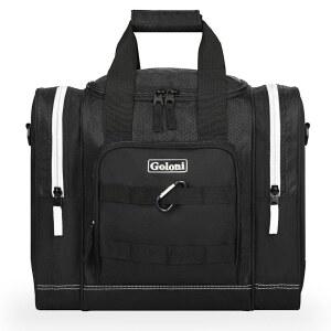 패딩 볼 홀더가 있는 싱어볼용 골로니 볼링 볼백, 남성 사이즈 14까지 포켓 핏 볼링화 2종 및 액세서리