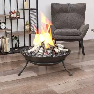 실내불멍화로대 가정용미니화목난로 캠핑용불멍장작스토브 베란다불멍화