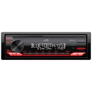 [미국배송] JVC KD-X280BT 블루투스 카 스테레오 USB 포트 U2013 AM/FM 라디오 MP3 플레이어 고대비 LCD 50와트 탈착식 페이스 플레이트 싱글 DIN 13밴드 EQ
