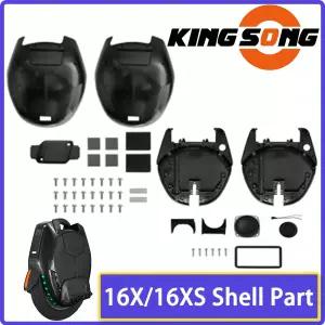 KingSong 16X 사이드 쉘 KS 16X 외부 쉘 Kingsong 16XS 커버 검정색 플라스틱 케이스 외발 자전거 부품