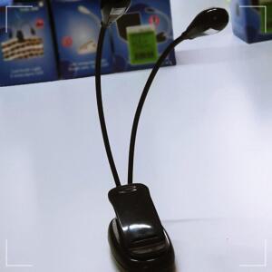 [2개구성] 미니 조명 라이트 독서 책상 소 램프 집게 IPW6B09FB