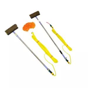 차량용 긴솔와이퍼 자동차청소 막대 세차용품 브러쉬 청소 유리창 버스