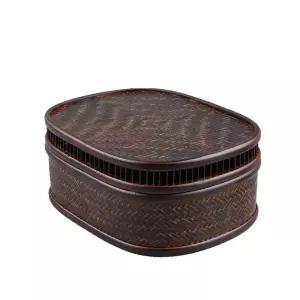 대나무 전통 다도 테이블 미니 소반 다기 다과상 손님 티류으스