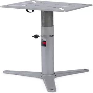 AFF 벤치 그라인더/바이스 스탠드 - 28인치에서 36인치로 조절 가능한 높이 미리 드릴링된 장착 슬롯