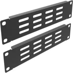 차오유방 10인치 통풍 빈 패널 1U 랙 마운트 2개 랙메이트 TT 미니 서버 캐비닛 및 랙/네트워크 캐비닛용