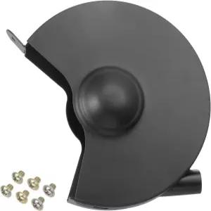 하핑턴 벤치 그라인더 휠 내부 및 외부 우측 가드 커버 9.84인치 탄소강 슈라우드 세트 폴리셔 블랙