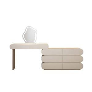 수납 서랍 화장대 화장대겸서랍장 간이 3단서랍장 대리석상판 따뜻한 심플 좌식화장대