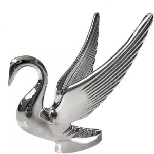 네브니커즈 헤비 듀티 크롬 백조 후드 장식 주조 금속