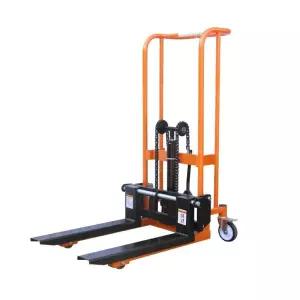 미니 지게차 상하차스태커 수동 자키 파레트 유압스태커 핸드 운반 파렛트 소형