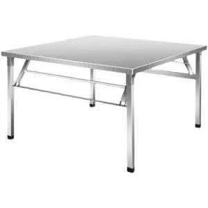 캠핑용스텐테이블 사각폴딩테이블 야외간이식탁 휴대용테이블 행사작업대