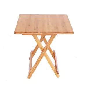 발코니캠핑 접이식테이블 원목 휴대용 베란다 간이테이블 사각테이블