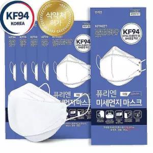 4중필터 화이트 100매 국내 대형 마스크def287