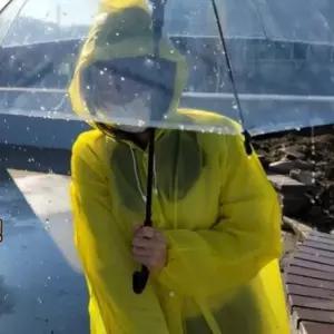 우비 레인 코트 옐로우 여성우비 여성우의 성인우비 자전거우비 남성비옷 우비우의 낚시우의 자전거비옷 등