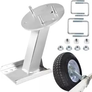 트레일러용 3001.0064 스페어 타이어 마운트 캐리어 헤비 듀티 니켈 도금 스틸 하이마운트 브래킷 대부분의