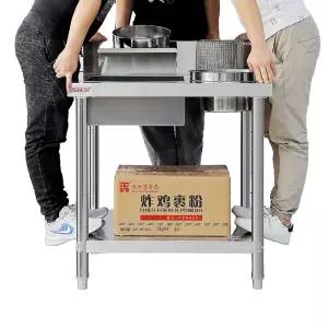 통닭작업대 스텐치킨조리대 돈까스튀김대 포장작업다이 염지선반 닭튀김