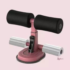 복근운동 뱃살빼기 윗몸일으키기 흡착식 싯업바 셀프pqr942