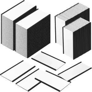 학교 교실 금속 선반 캐비닛용 보호 필름 600 교체용 종이 스트립 홀더가 있는 Resurhang 300개 대형
