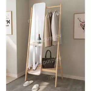 우드 원룸 옷걸이 원목 스탠드 시스템 피팅 회전행거