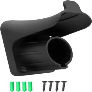 HZEL EV 충전기 홀더 SAE J1772 공간 절약형 벽걸이 휴대용 전기 자동차 충전 케이블 정리함 실외용 방수