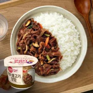 햇반 컵반 직화불고기덮밥 258g x12개