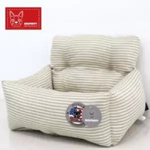 애견카시트 레드퍼피 몰리쿨 미니 애견방석 카시트아이보리