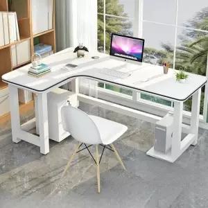 서재 기역자책상 데스크 책상테이블 학생 침실 코너형 ㄱ자책상 사무실