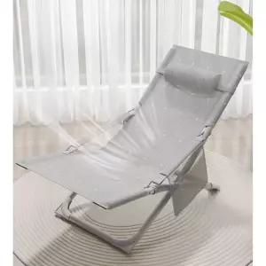 접이식 야외용 비치 휴대용 캠핑 접이 라운지 의자 선베드