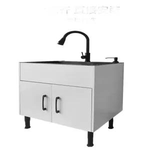 소형 간이싱크대 베란다 탕비실 주방 세면대 애벌빨래 개수대