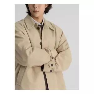 45613TMCEA [에잇세컨즈] 브러시 코튼 맥 코트 베이지 3143042