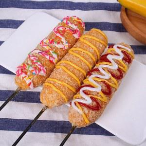 핫도그 모형 휴게소 촬영 진열 카페 햄버거 소시지 소품 1 인테리어 샘플 인조