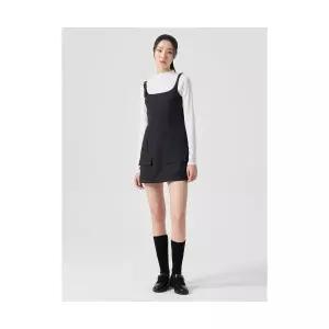 매장정품 에잇세컨즈 8SECONDS 벨트 디테일 미니 원피스 애쉬 (354271IQ24) 354271IQ24 677362