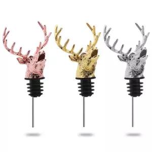 와인 마개 진열대 실버 거치대 사슴 위스키