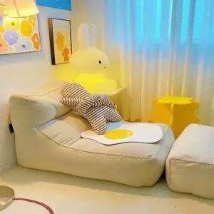 에어롤소파 좌식 구름모양 디자인 거실소파 모던 스툴 북유럽 원룸