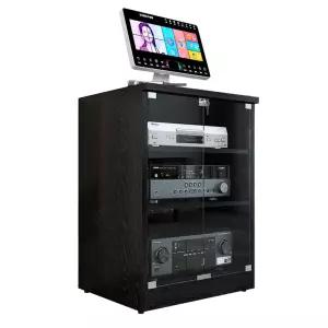 엔틱오디오랙 앰프캐비넷 거실장식장 스피커수납장 오디오장식장 빈티디